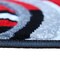Flash Furniture Red 5' x 5' Geometric Abstract Area Rug KP-RG953-55-RD-GG - alternate 3